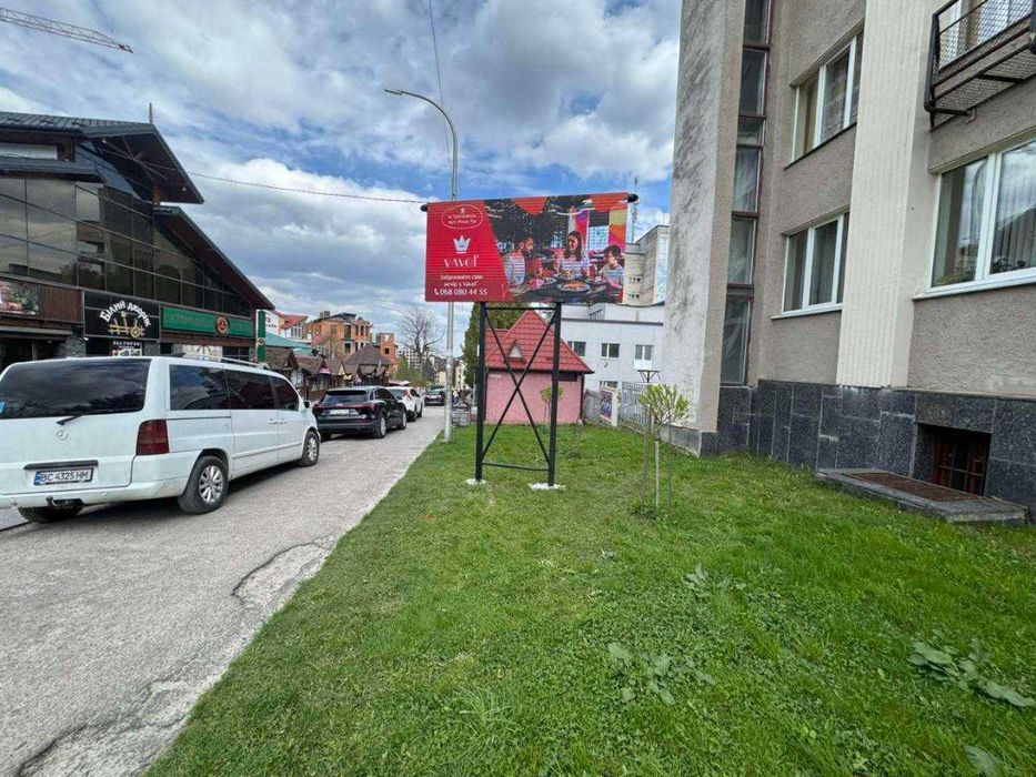 Оренда білбордів 3×6 у Трускавці/LED екран 1.44*2.88/ оренда площини/ Реклама