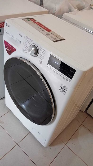 Máquina de lavar e secar LG