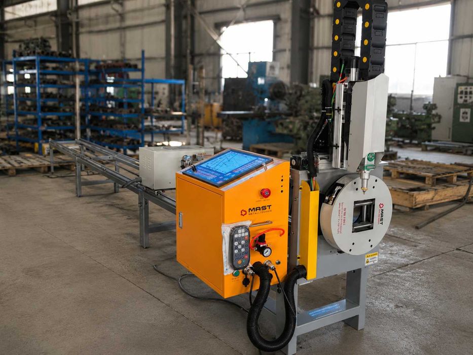 Лазерний верстат для різання труб 3 кВт MAST CNC MACHINEN 6010XQ-3000W Raycus Raytools ЧПК