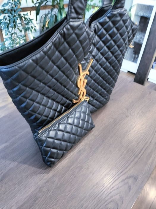 Yves Saint Laurent torebka damska plus kosmetyczka
