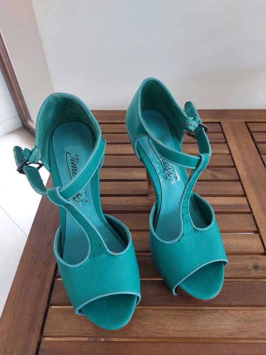Buty na wysokim obcasie