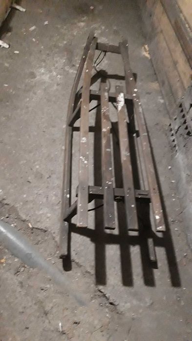 duże sanki z czasów PRLU  (drewniane)