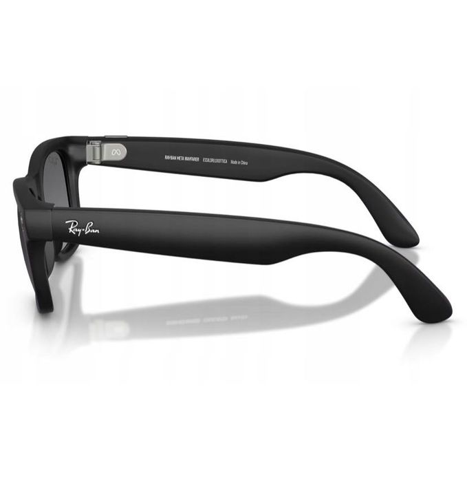 Okulary RAY BAN Meta Wayfarer Gen 2 Czarny mat