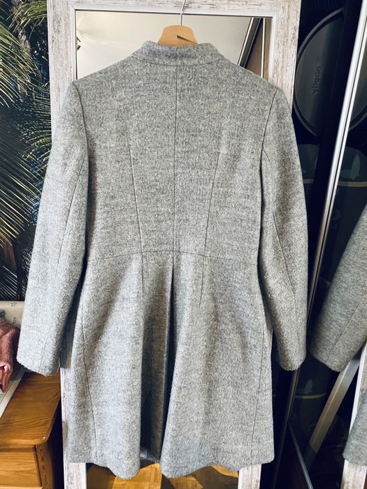 Elegancki Welniany plaszcz