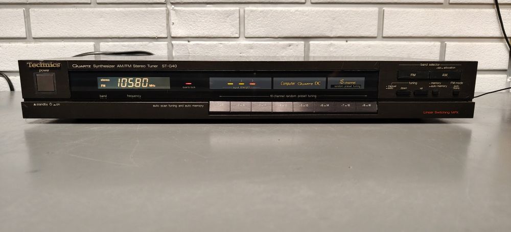 Tuner radiowy TECHNICS ST-G40. Japan