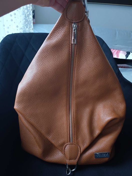 Plecak Venezia skóra naturalna