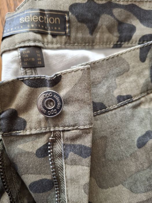 Damskie jeansy moro