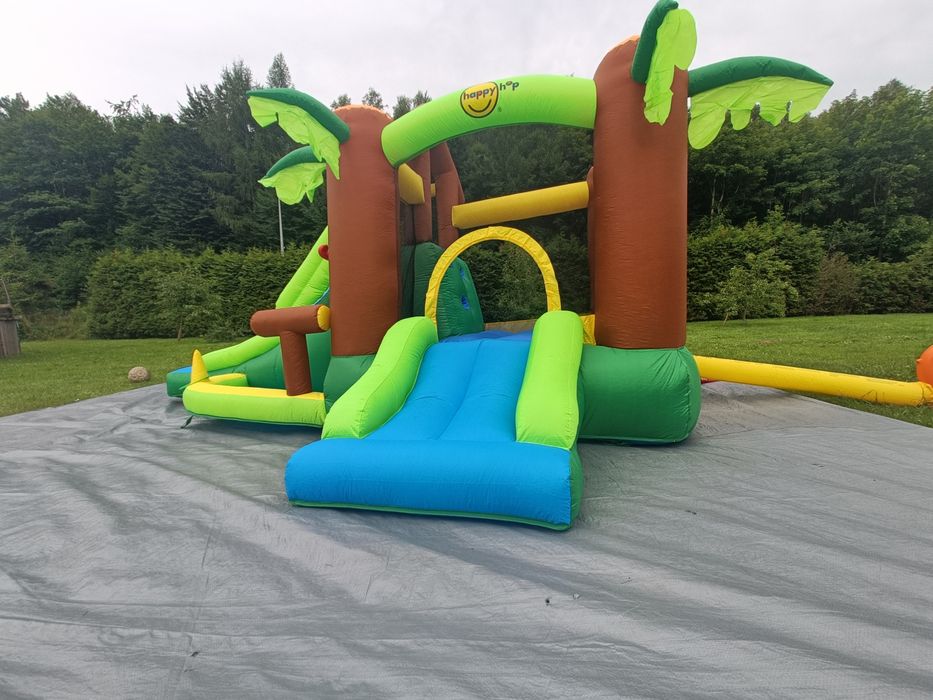 Dmuchaniec trampolina zjeżdżalnia jungle dmuchany dla dzieci