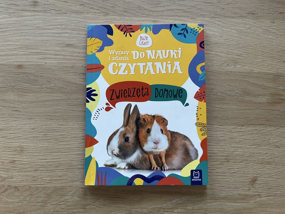 [rezerwacja] Wyrazy i zdania do nauki czytania: zwierzeta domowe