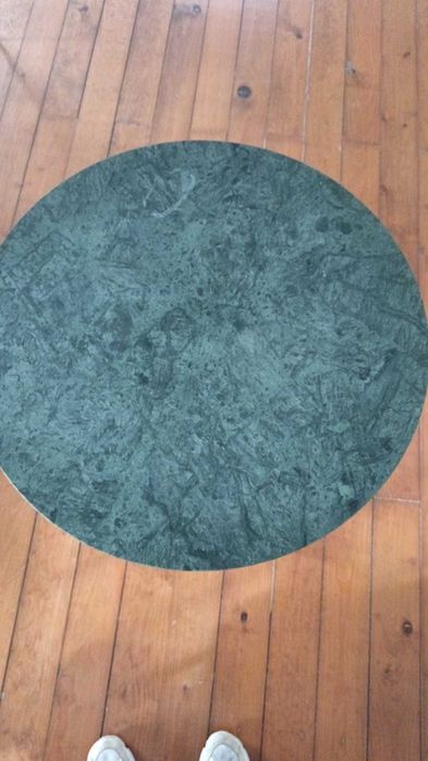 Mesa redonda mármore verde