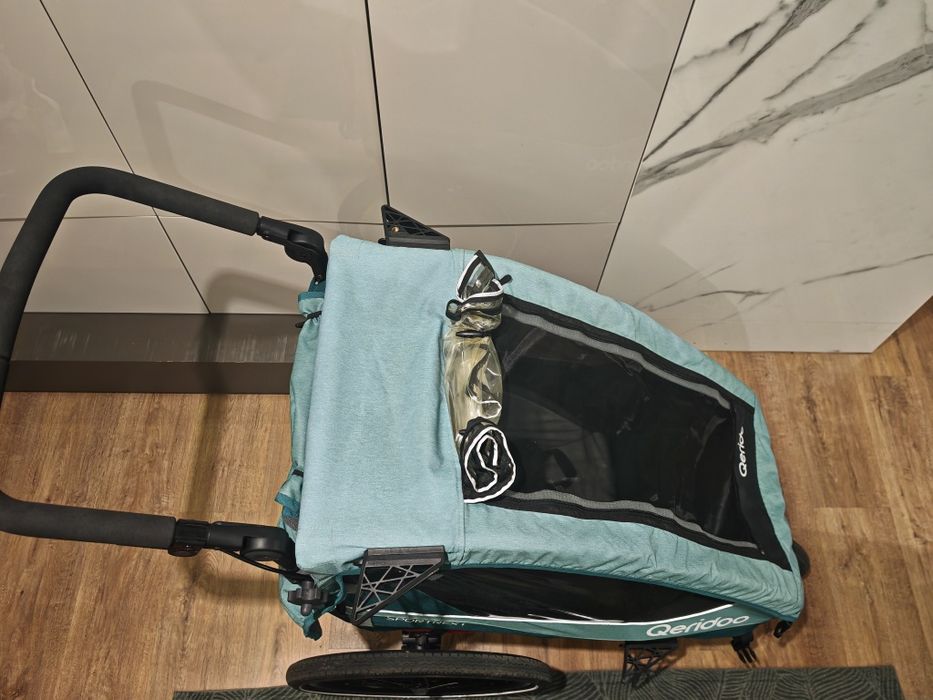 Przyczepka rowerowa queridoo sportrex  1