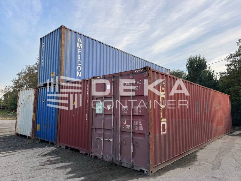 КОНТЕЙНЕР морський 20 та 40 ft  В НАЯВНОСТІ