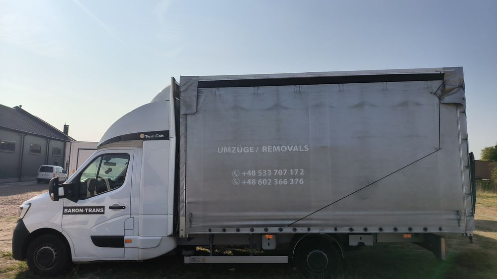 Wynajem samochodów dostawczych do 3,5T kat B, Renault Master 8/10ep