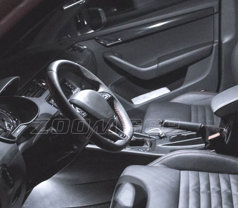 KIT COMPLETO 13 LAMPADAS LED INTERIOR PARA SKODA OCTAVIA 3 MK III RS COMBI 5E5 13-