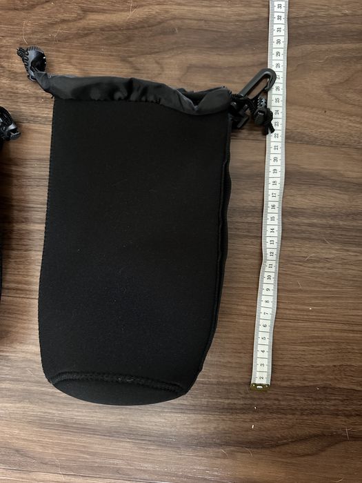 Conjunto bolsas à prova de água para objetivas