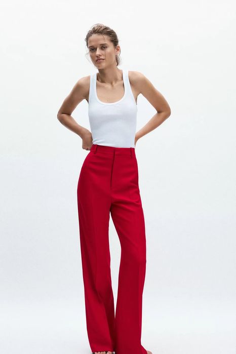 Штани Zara червоні