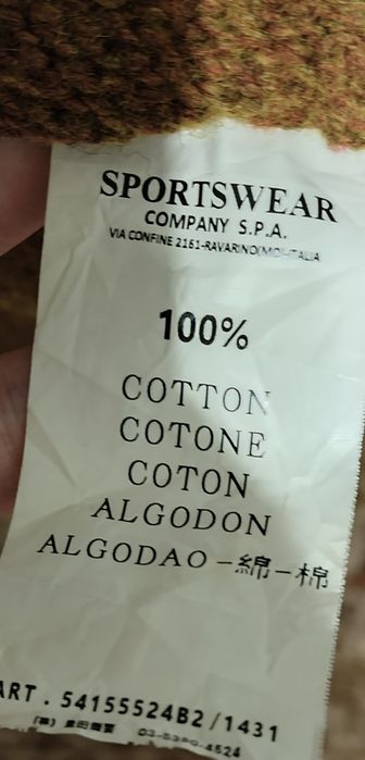 Вінтажний світер Stone Island Шерстяний, 1/3 zip Casual Drip Drill