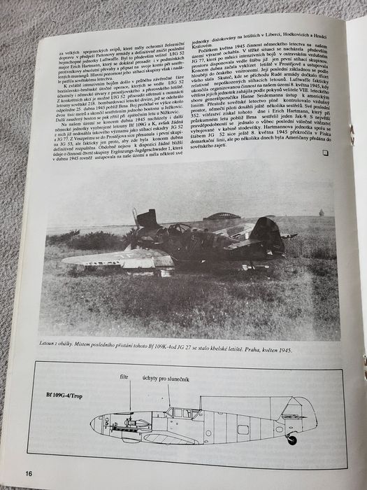 Messerschmitt BF-109 G/K, monografia