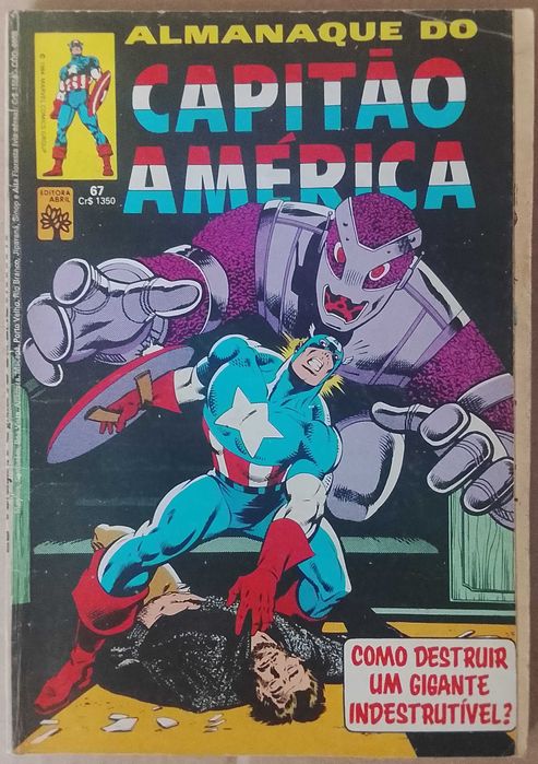 Almanaque do Capitão América nº 67 Marvel