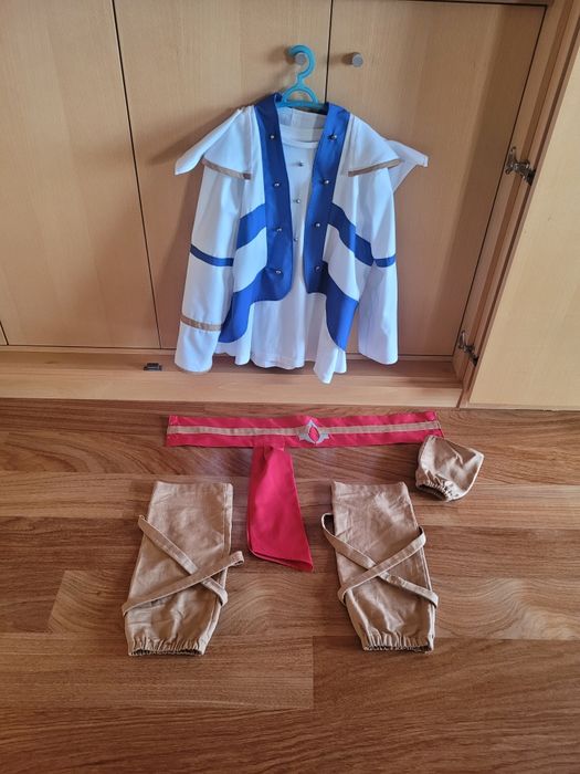 Disfarce Carnaval- Ninja Branco/ Guerreiro 8-10A