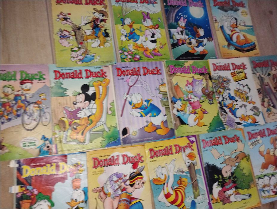 kaczor donald komiks po roku 2000 wersja na Benelux 38 sztuk