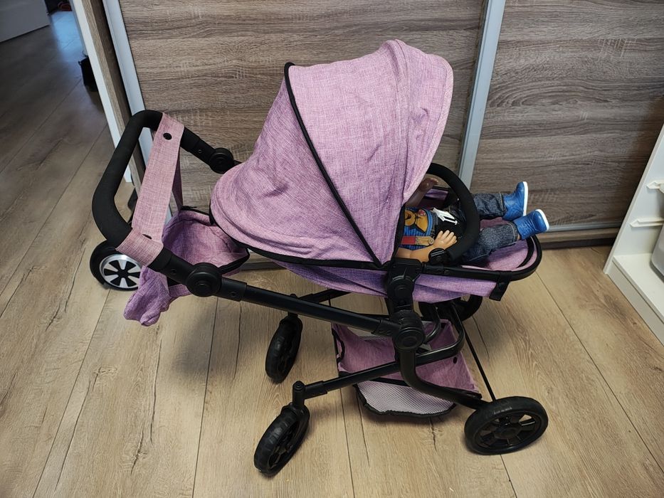 Bayer Chic wózek różowy dla lalek. Stan idealny!