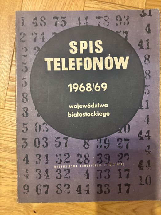 Spis telefonów województwa białostockiego 1968/69