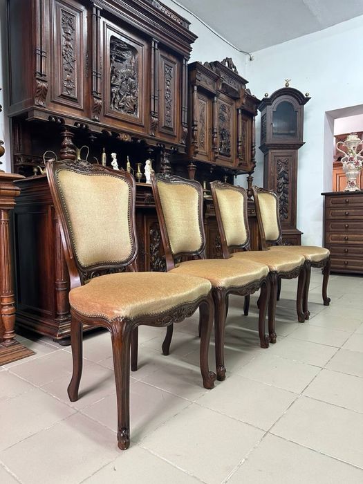 Стільці дуб стулья дерево 3383