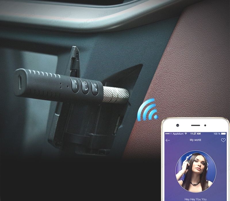 ADAPTADOR AUX JACK BLUETOOTH UNIVERSAL