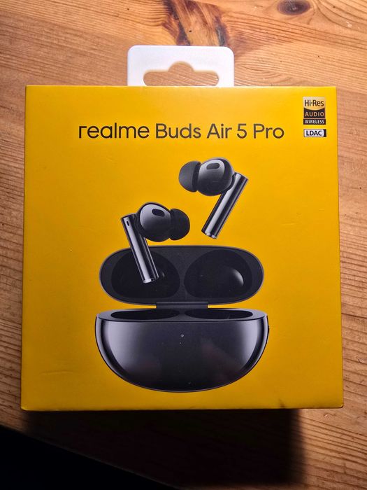 Słuchawki Realme Buds Air 5 PRO Nowe kolor Astral Black
