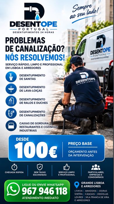 CANALIZAÇÃO ENTUPIDA? NÓS RESOLVEMOS!