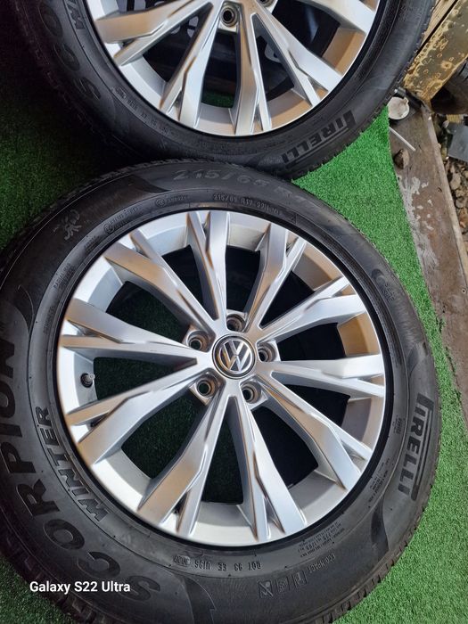 Koła zimowe 17 5×112 Vw Tiguan III IV Skoda Seat Orginał