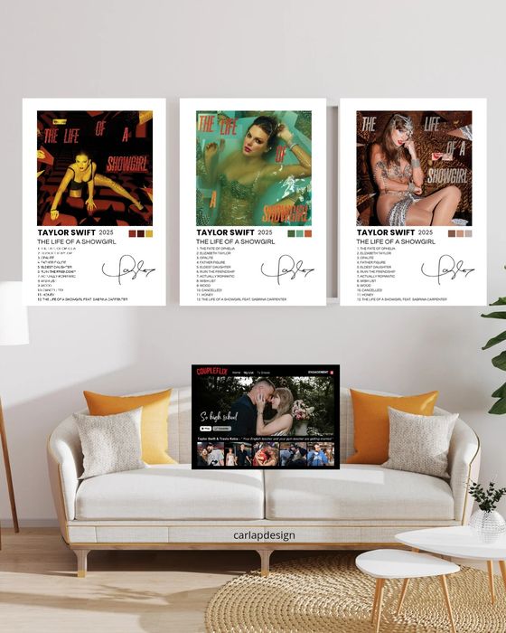 Taylor Swift - The life of a Showgirl- Poster/Quadro