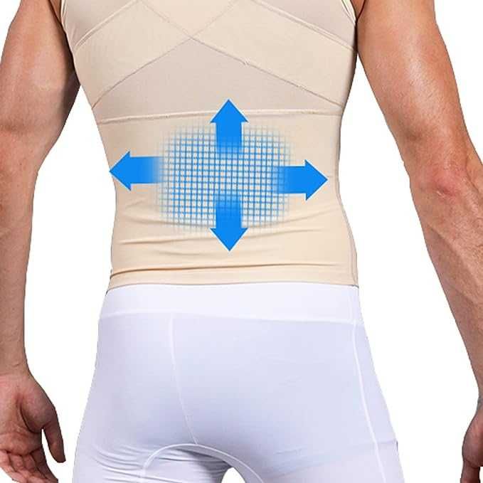 Nowa męska wyszuplająca koszulka / Termiczna / Bielizna / !2XL! B133cz