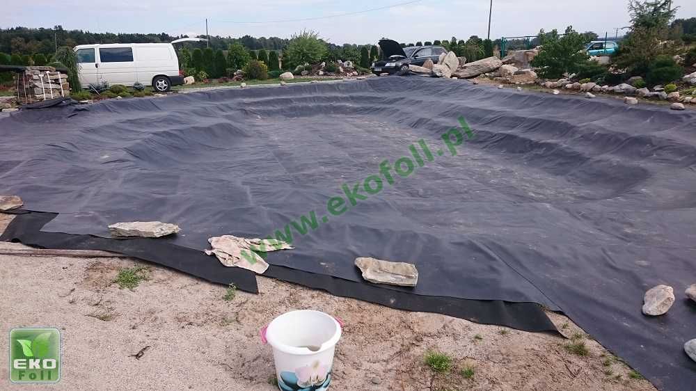 Folia PCV, PVC 1,1mm do oczek wodnych, na staw, GEOMEBRANA | EKOFOLL