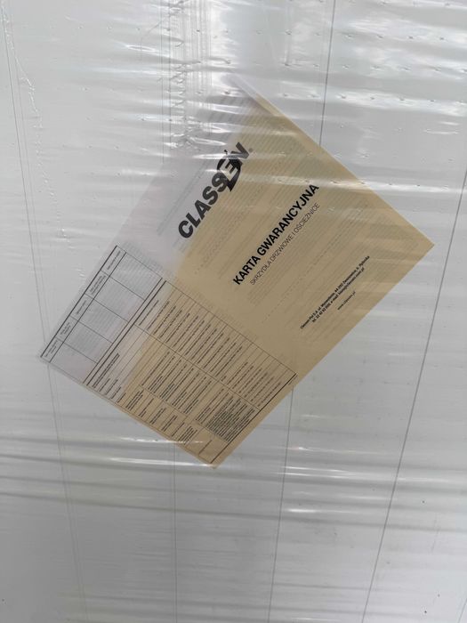 Drzwi wewnętrzne pełne Solin białe lakier 80 prawe Classen