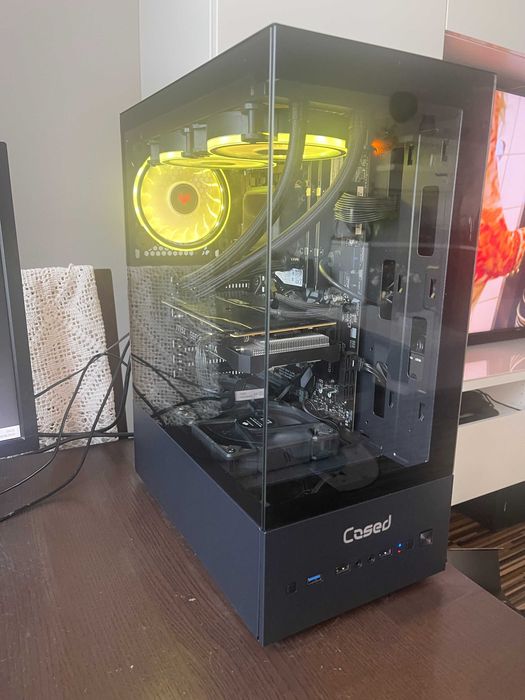Komputer Do Gier i7 8700 6/12 /RTX2070 8gb/16gbDDR4/m.2/Win11/HDD/WiFi/ DOWÓZ