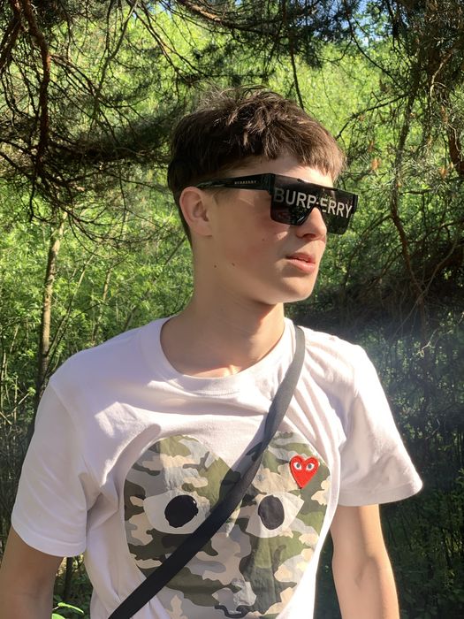 ‼️Розпродаж‼️ Очки Burberry мужские солнцезащитные черные Окуляри
