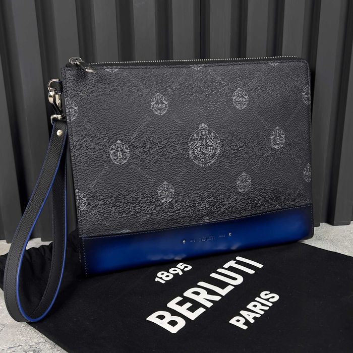 Berluti clutch document holder чоловічий клатч для документів оригінал