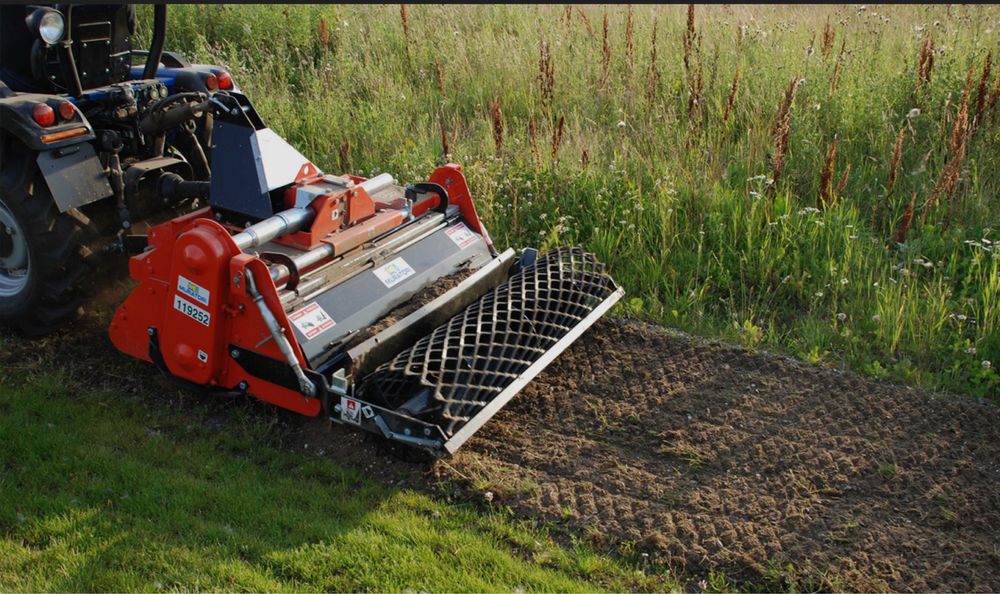 Usługi glebogryzarką separacyjną, kosiarka bijakowa, odśnieżanie