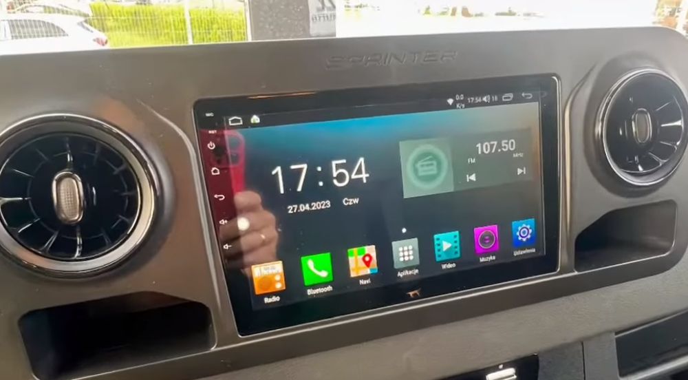 Rádio Mercedes Sprinter 18-22 Android 14