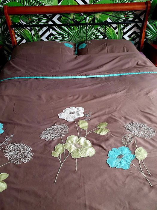 Home & You Naszywane Kwiaty 160x200cm Przepiękna j.nowa