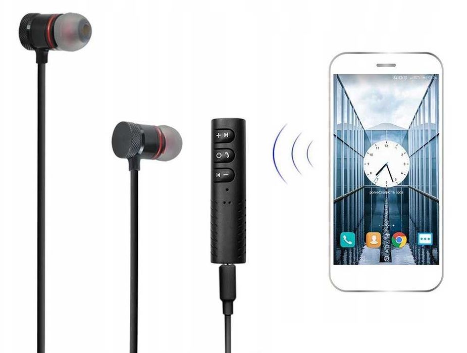 Transmiter Bluetooth Adapter AUX Odbiornik Jack * Video-Play wejherowo