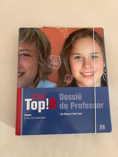"C´est Top! 8" - Francês - 8º ano – NOVO - PROJECTO PROFESSOR