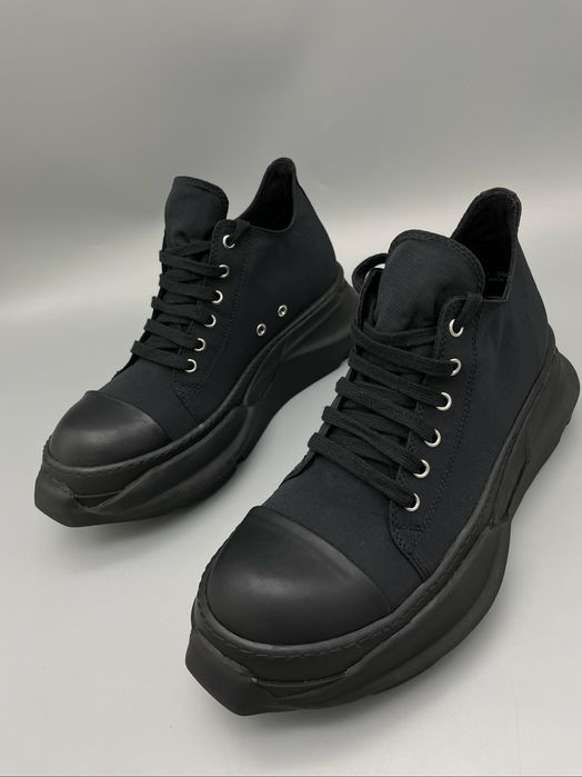 Нові Кеди Rick Owens Abstract Low Black DRKSHDW/Преміум якість! 1:1