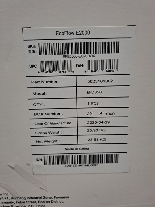 Нові Ecoflow Delta 2 Max EU (серія E2000)