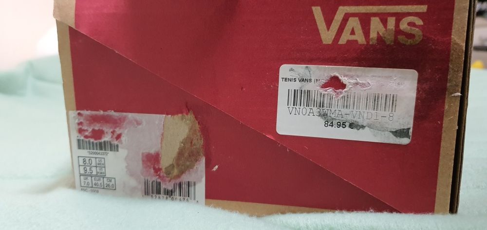 Vans Género Ganga/Couro/Florido