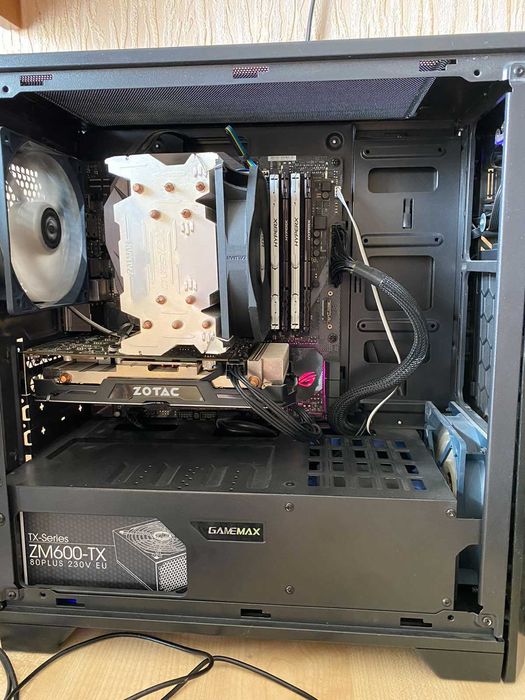 Монитор+сис.блокi3-8100/32Gbddr4/500х2GbSSD/120GbHDD/ GTX1060 6Gb