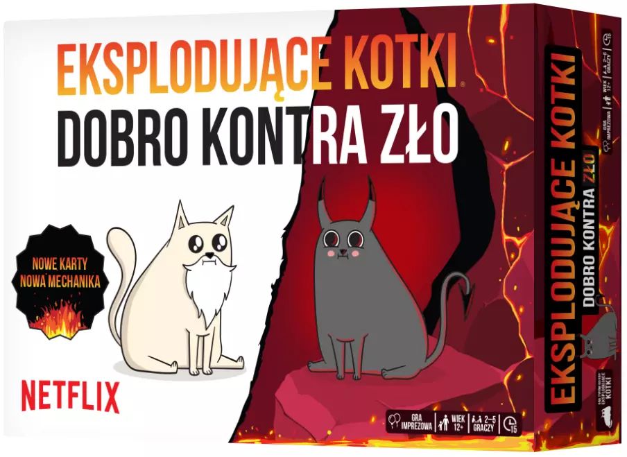 Eksplodujące Kotki. Dobro kontra Zło. Rebel