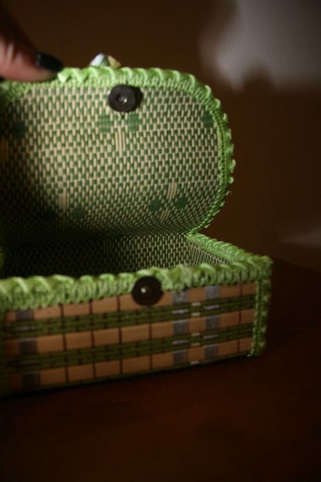 Caixa de Bambu para Decorar/Arrumar
